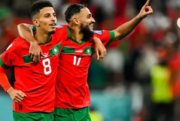 A equipe marroquina aproveitou o contra-golpe para abrir o placar e colocar o Brasil em desvantagem