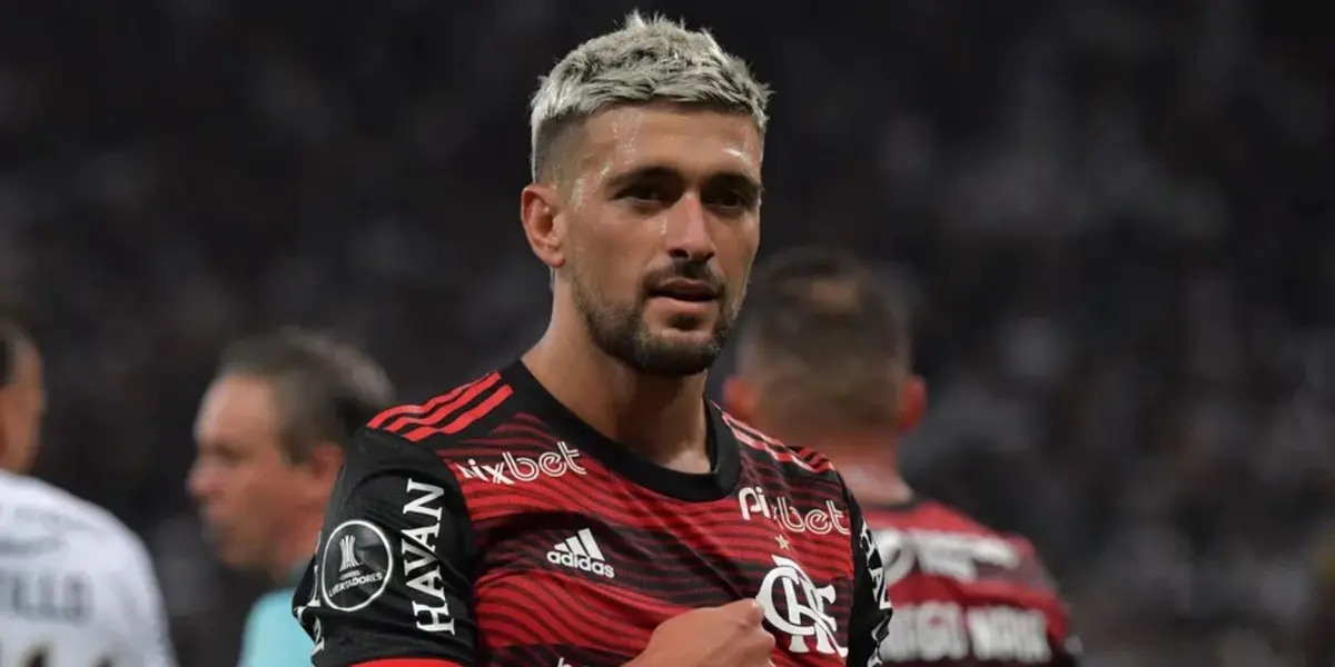 Arrascaeta marcou para o rubro-negro já nos acréscimos e a equipe respira em busca do título