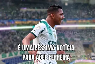 Atacante agora preocupa bastante a equipe comandada por Abel Ferreira