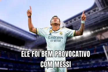 Atacante respondeu após polêmica envolvendo ele e o craque argentino