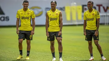 Crias da base do FLamengo