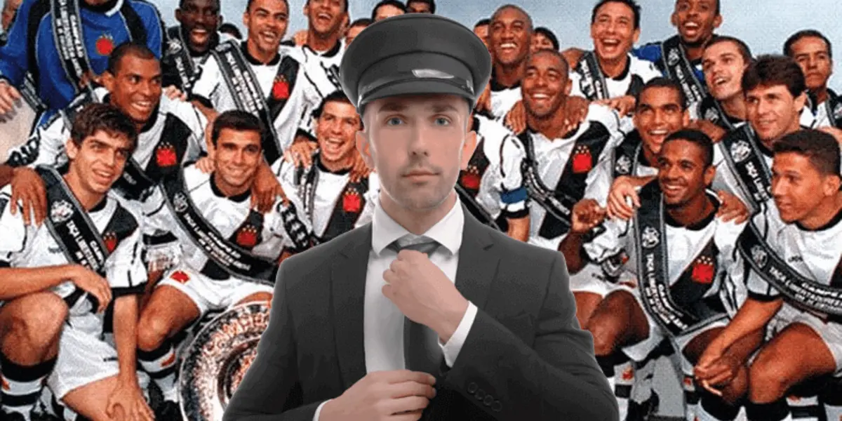 Ex-jogador que conquistou títulos importantes com o Vasco trabalha como motorista hoje