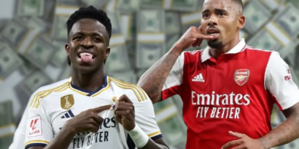 Gabriel Jesus e Vini Jr