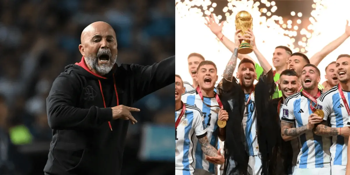 Jorge Sampaoli pede jogador que esteve no elenco campeão do mundo com a Argentina
