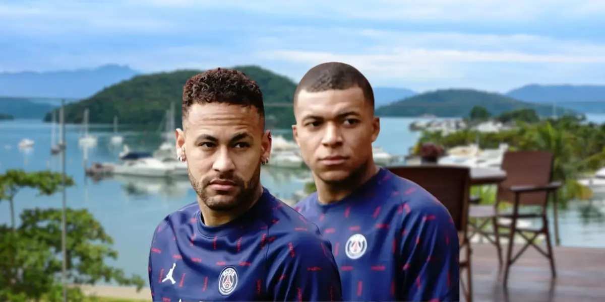 Mbappé está fazendo fortuna, mas Neymar não se importa em esbanjar durante as férias