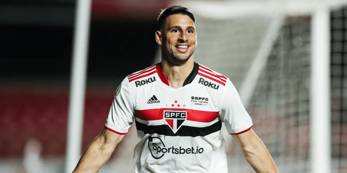 O argentino Calleri, artilheiro do São Paulo, chama a atenção de clubes do exterior