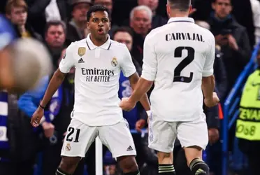 O brasileiro Rodrygo foi o autor de dois gols na vitória diante do Chelsea