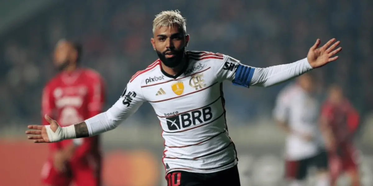 O camisa 10 abriu o placar para o Flamengo e garante vitória parcial