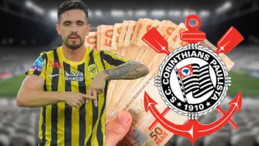 O Corinthians irá bancar um grande salário ao jogador para ser seu camisa 10