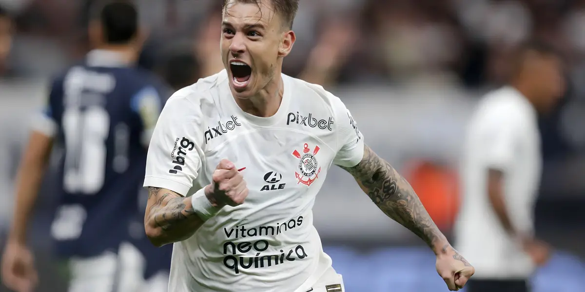 O craque do Timão marcou mais um gol e essa teria sido sua reação