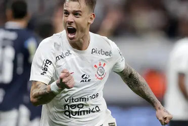 O craque do Timão marcou mais um gol e essa teria sido sua reação