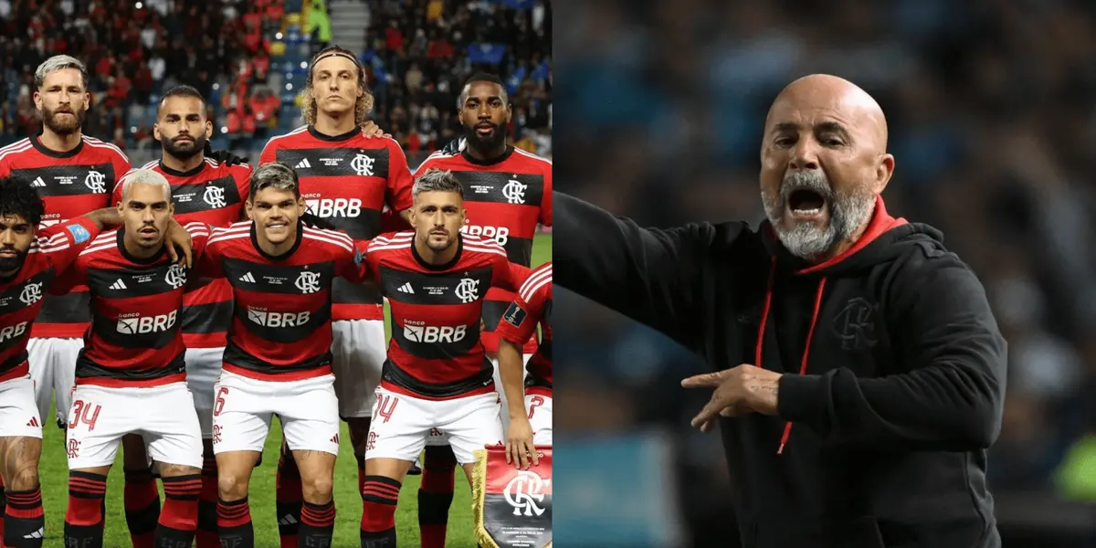 O Flamengo mais uma vez saiu de campo prejudicado por um atleta
