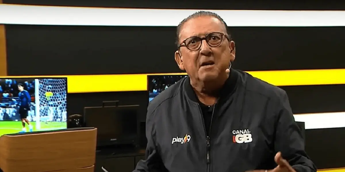 O grande narrador Galvão Bueno não deixou de se manifestar contra a atitude da CBF