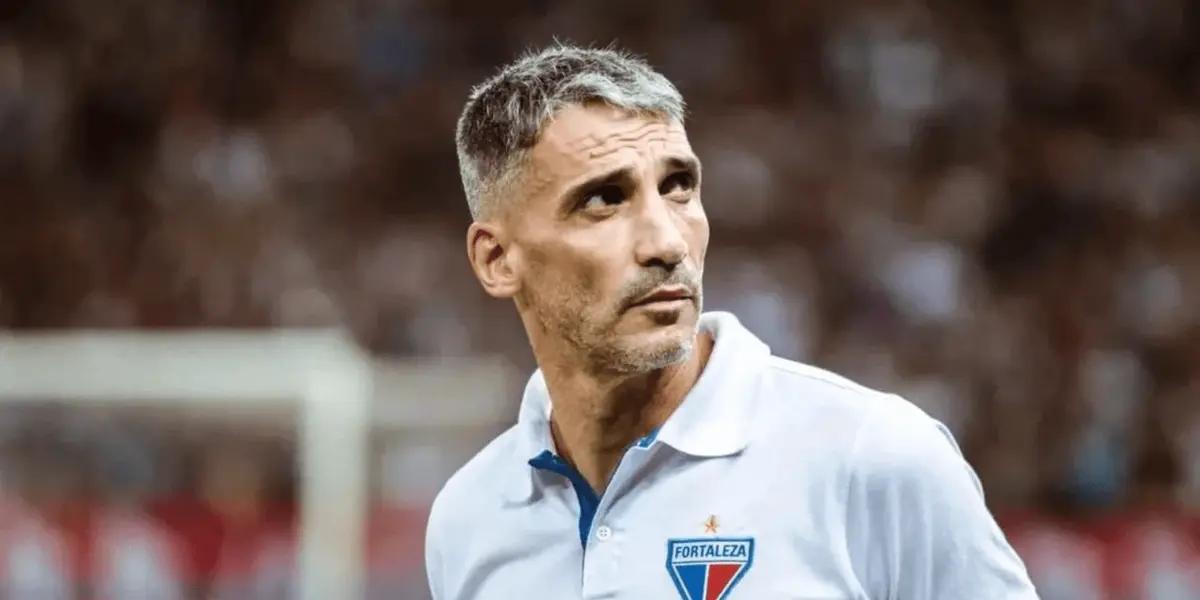 O técnico Juan Pablo Vojvoda pode estar de saída do Fortaleza nesta temporada