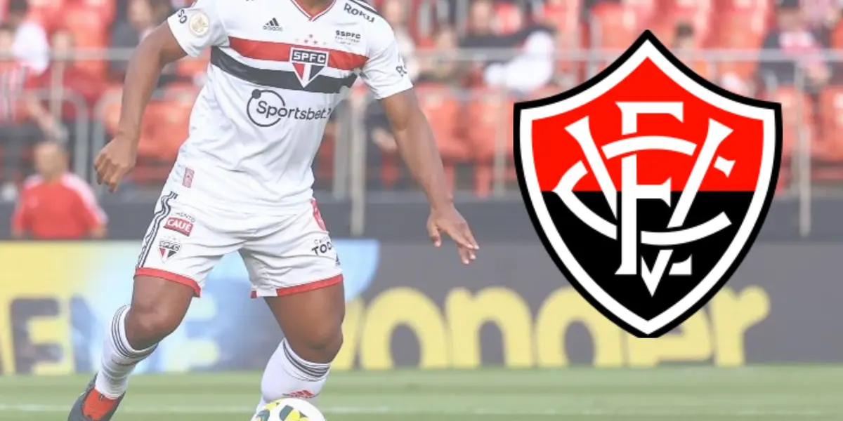 Pode sair do São Paulo e chegar no Vitória