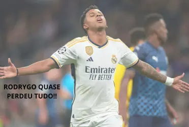Rodrygo finalmente respira aliviado