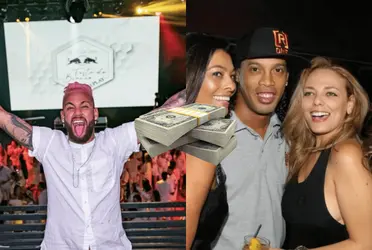 Ronaldinho ganhou fama por conta de seu futebol e de muitas festas históricas