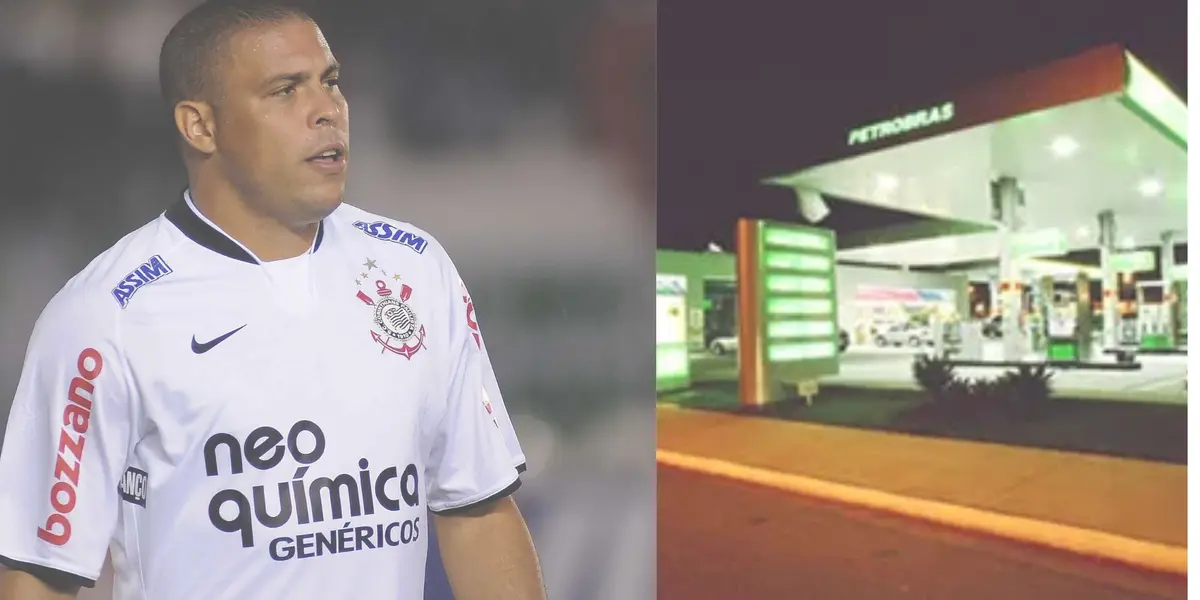 Ronaldo teve companheiro que trabalhou em posto de gasolina e hoje se arrepende