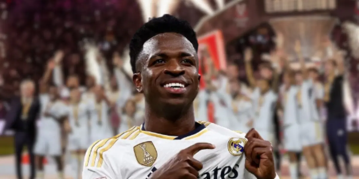 Vinicius Júnior foi o melhor jogador da final da Supercopa da Espanha