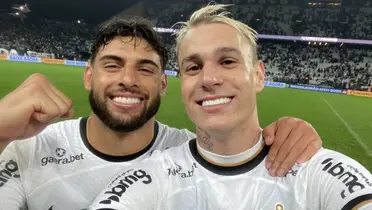 Yuri Alberto e Róger Guedes