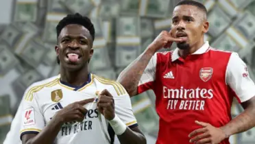 Gabriel Jesus e Vini Jr